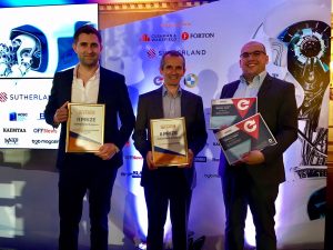 Outsourcing awards Sutherland Winner